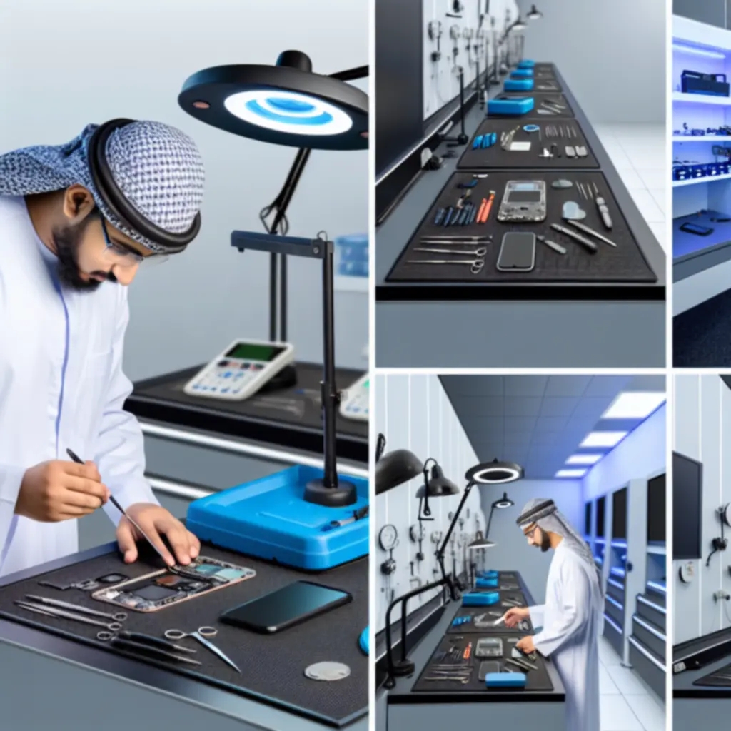 Certyfikowane centrum serwisowe TechGadgetss z zaawansowanym sprzętem diagnostycznym